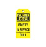 Cylinder Tags - Cylinder Status Sign